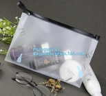 La cremallera cosmética del resbalador del PVC de EVA empaqueta al organizador impermeable Toiletry del viaje de la línea aérea